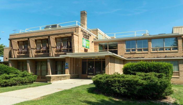 Curtin Leadership Academy exterior on a sunny day.