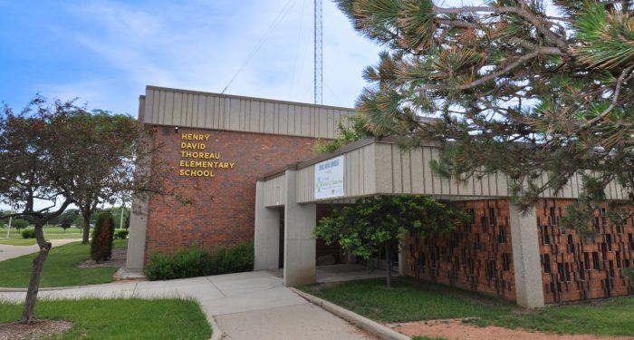 Exterior of Thoreau Elementary School