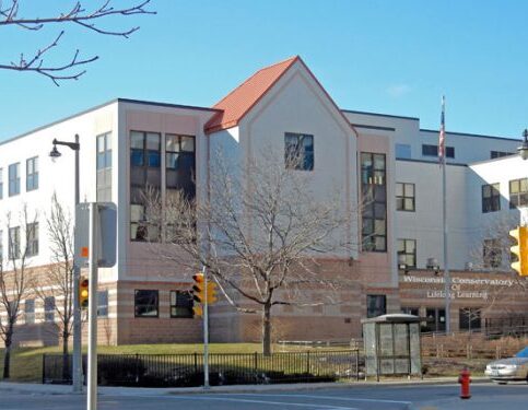 front street view of Wisconsin Conservatory of Lifelong Learning